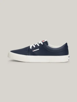 Sneakersy*Tommy Hilfiger Skórzane Tenisówki Skater Essential DARK NIGHT NAVY