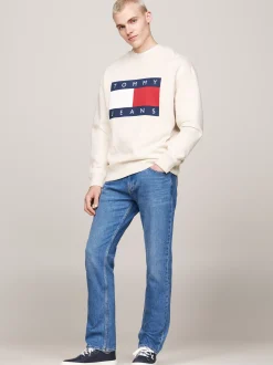 Sneakersy*Tommy Hilfiger Skórzane Tenisówki Skater Essential DARK NIGHT NAVY
