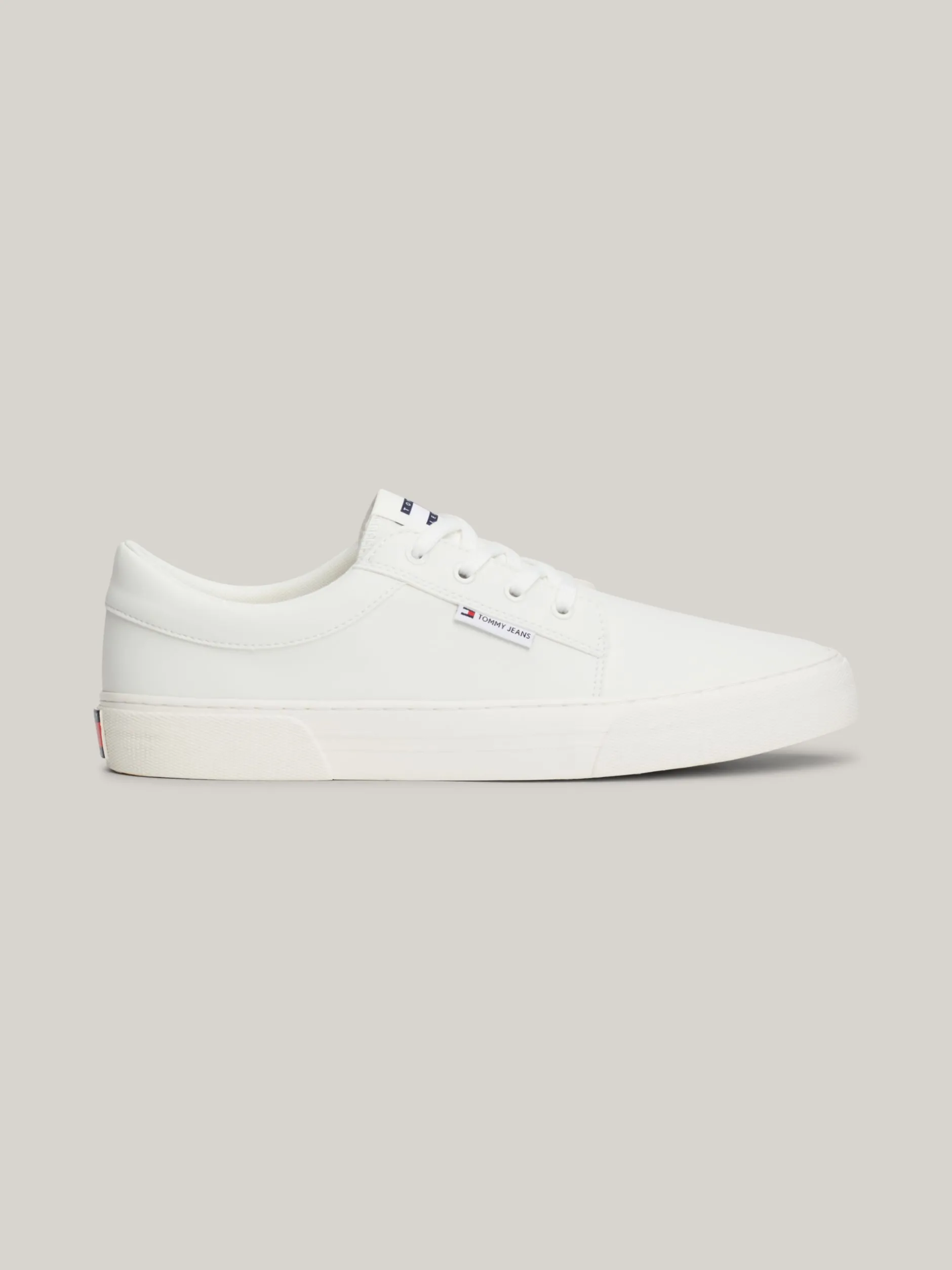 White Trainers|Sneakersy*Tommy Hilfiger Skórzane Tenisówki Skater Essential WHITE