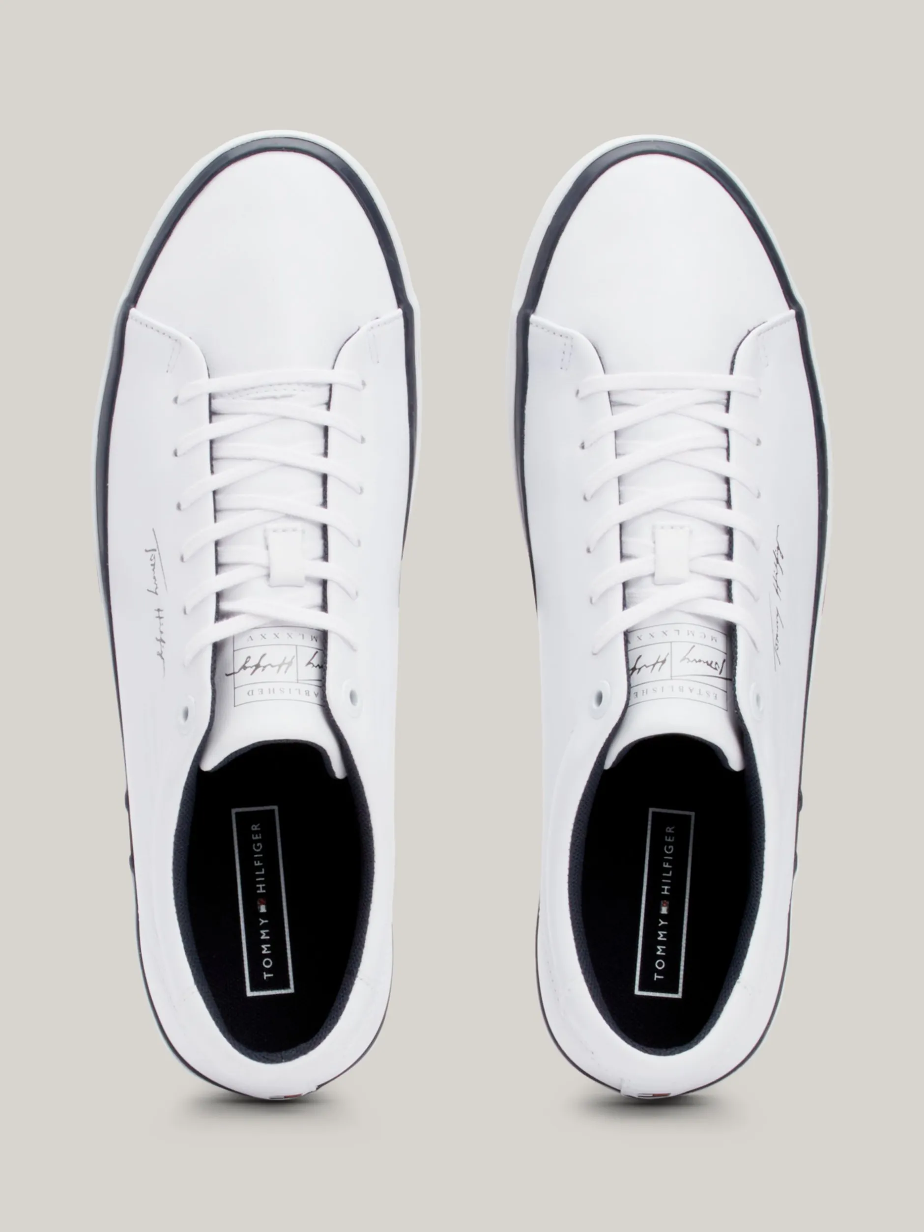 White Trainers|Sneakersy*Tommy Hilfiger Skórzane Tenisówki TH Modern WHITE