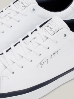 White Trainers|Sneakersy*Tommy Hilfiger Skórzane Tenisówki TH Modern WHITE