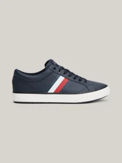 Sneakersy*Tommy Hilfiger Skórzane Tenisówki Z Delikatnym Protektorem DESERT SKY