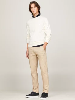 Sneakersy*Tommy Hilfiger Skórzane Tenisówki Z Wulkanizowaną Podeszwą BLACK