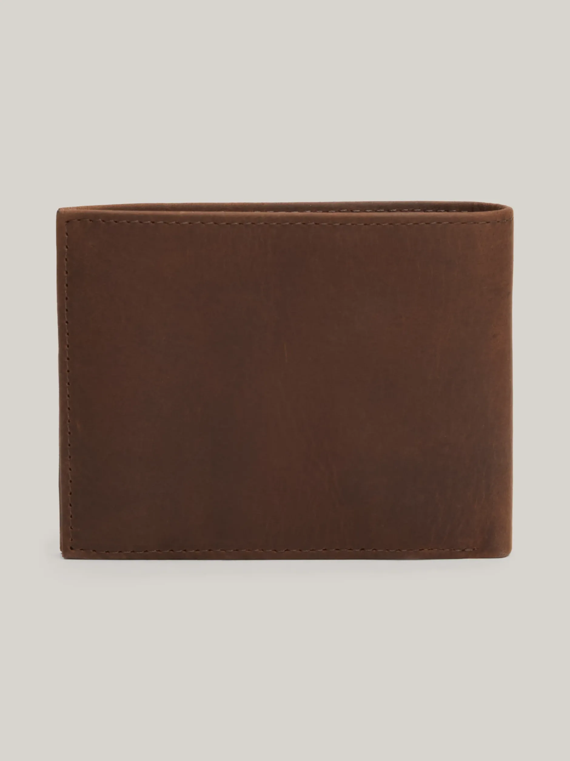 Portfele & Breloczki Do Kluczy*Tommy Hilfiger Skórzany Portfel BROWN
