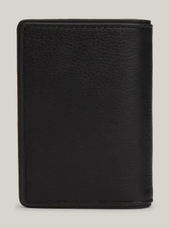 Portfele & Breloczki Do Kluczy*Tommy Hilfiger Skórzany Składany Portfel Casual BLACK