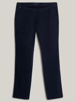 Spodnie*Tommy Hilfiger Spodnie Adaptive Denton 1985 Collection O Prostym Kroju DESERT SKY