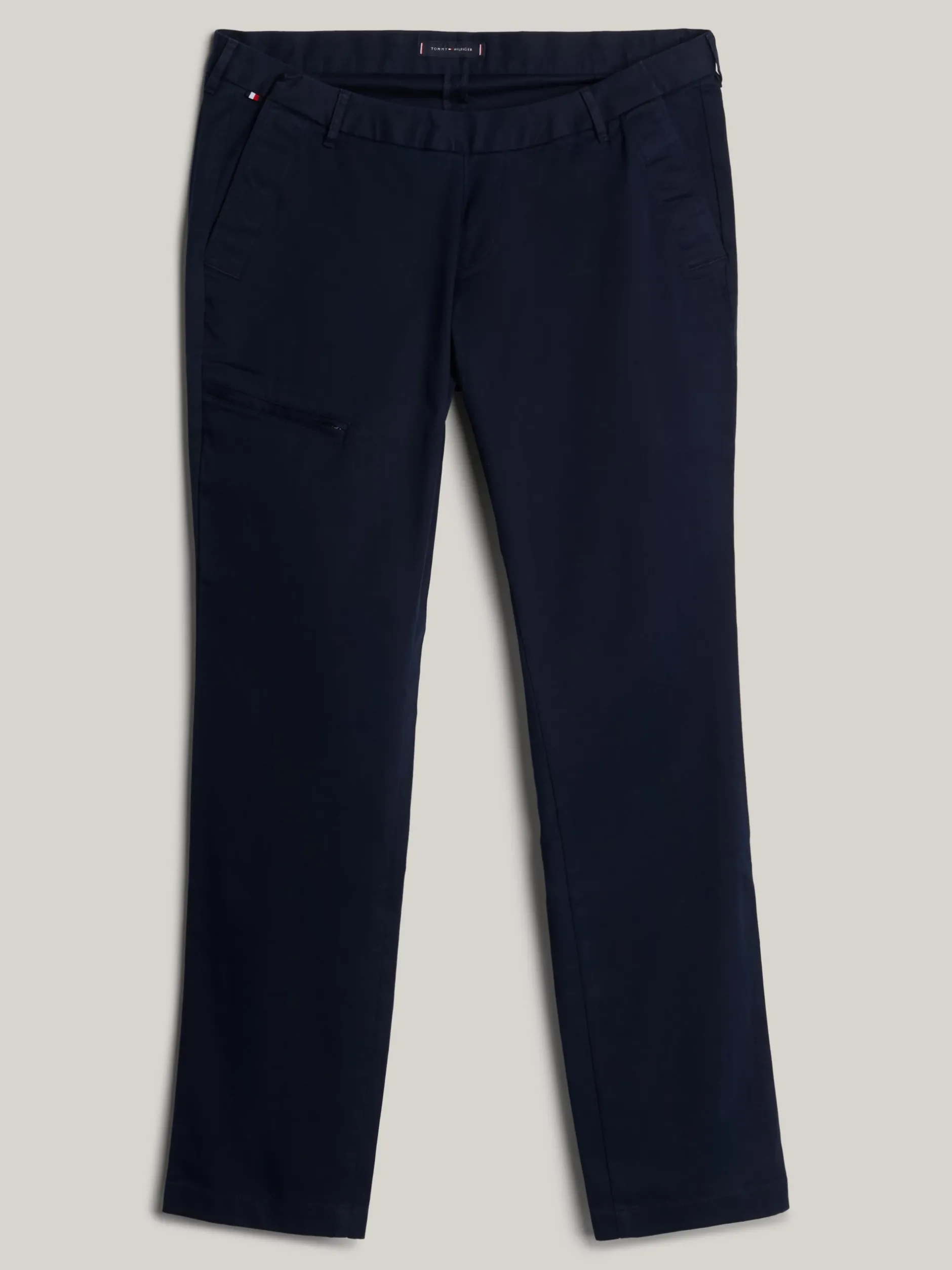Spodnie*Tommy Hilfiger Spodnie Adaptive Denton 1985 Collection O Prostym Kroju DESERT SKY