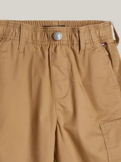 Spodnie I Szorty*Tommy Hilfiger Spodnie Adaptive W Stylu Skater CLASSIC KHAKI