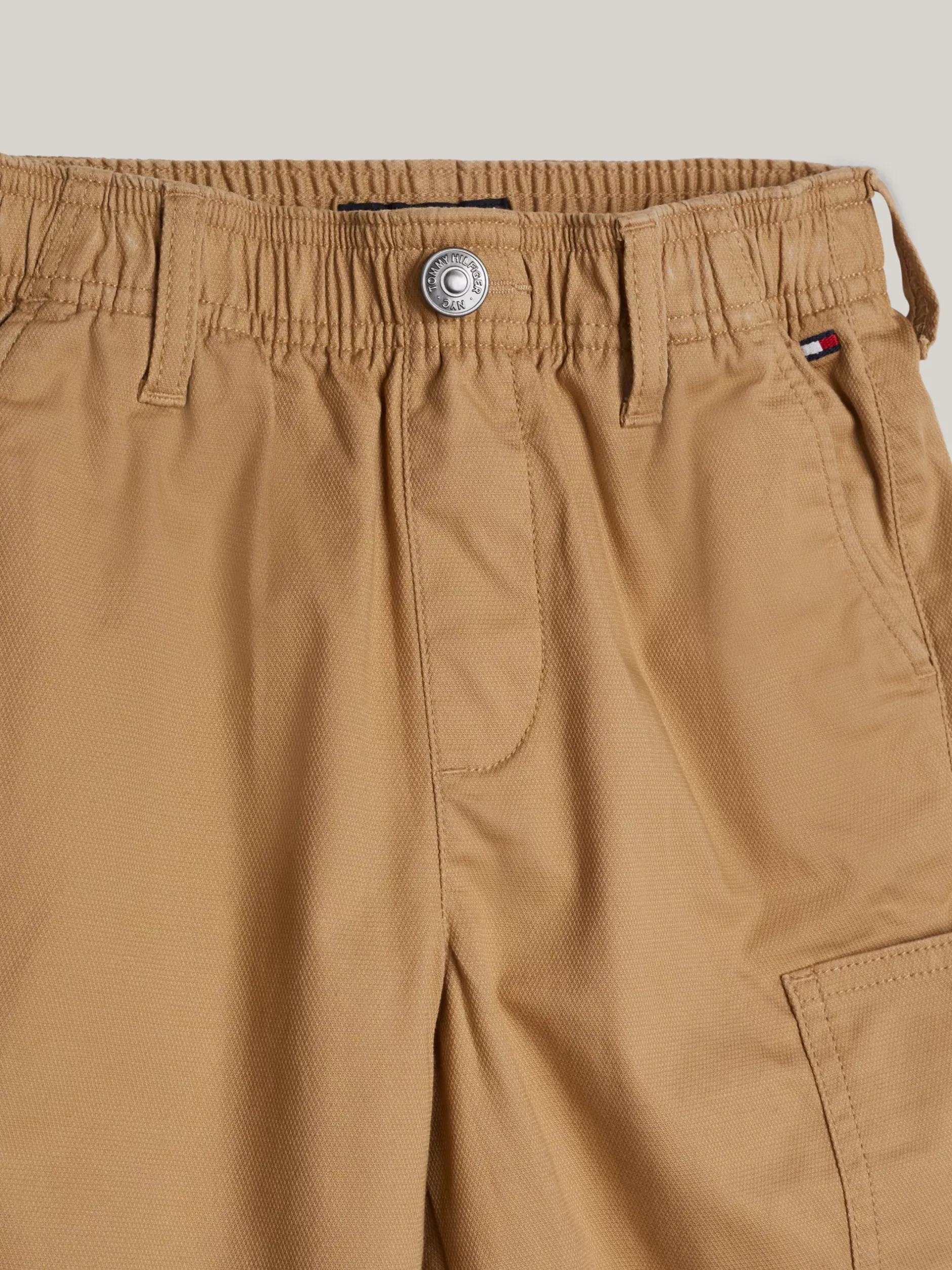 Spodnie I Szorty*Tommy Hilfiger Spodnie Adaptive W Stylu Skater CLASSIC KHAKI