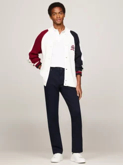 Spodnie*Tommy Hilfiger Spodnie Denton 1985 Collection O Prostym Kroju DESERT SKY