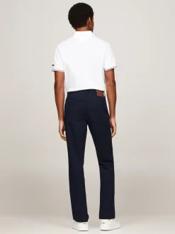 Spodnie*Tommy Hilfiger Spodnie Denton 1985 Collection O Prostym Kroju DESERT SKY