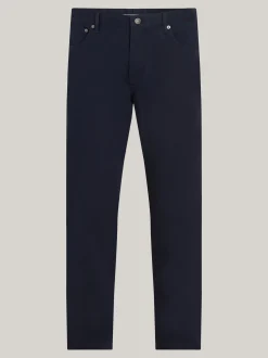 Spodnie*Tommy Hilfiger Spodnie Denton 1985 Collection O Prostym Kroju DESERT SKY