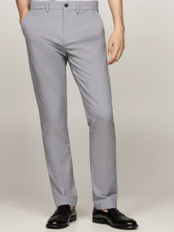 Spodnie*Tommy Hilfiger Spodnie Denton O Regularnym Kroju TURBINE GREY
