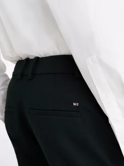 Spodnie*Tommy Hilfiger Spodnie O Prostym Kroju MIDNIGHT MOSS