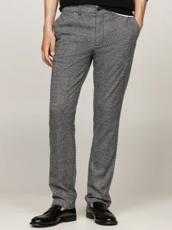 Spodnie*Tommy Hilfiger Spodnie O Regularnym Kroju TURBINE GREY