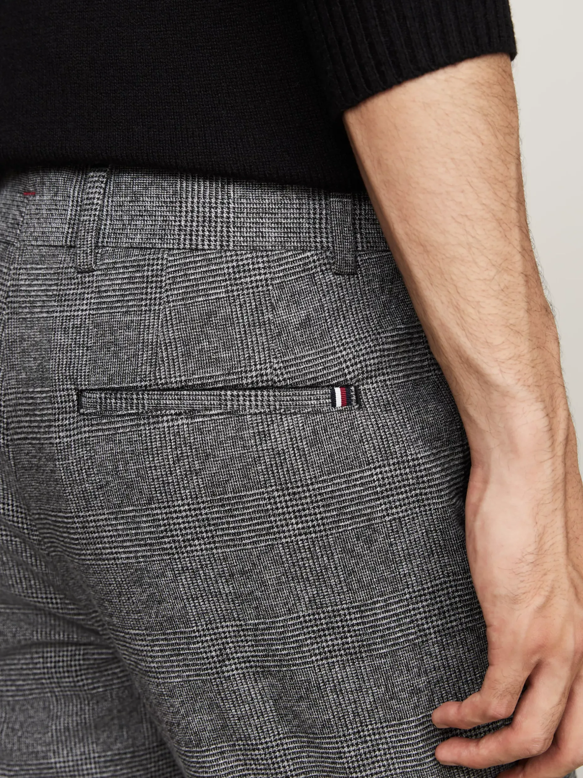 Spodnie*Tommy Hilfiger Spodnie O Regularnym Kroju TURBINE GREY