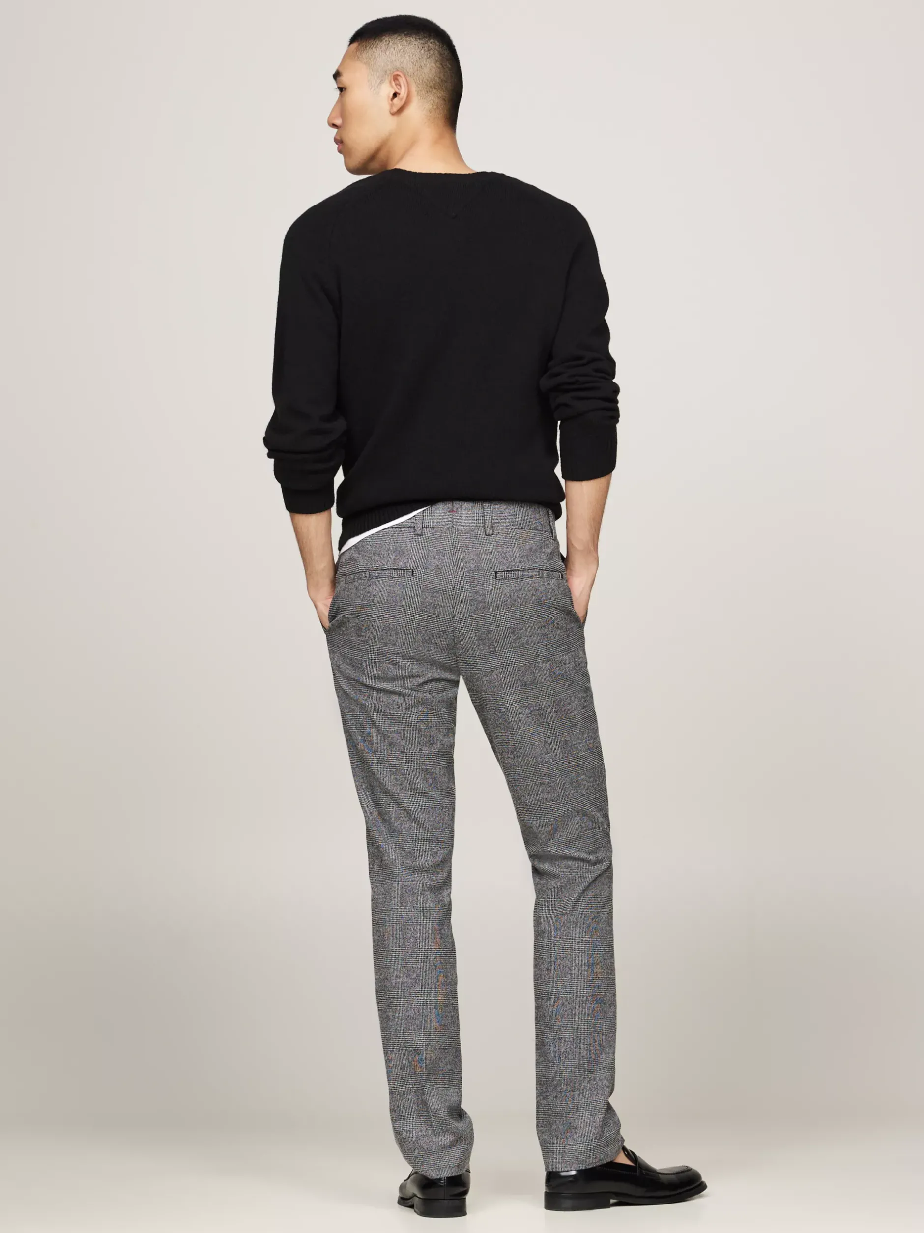 Spodnie*Tommy Hilfiger Spodnie O Regularnym Kroju TURBINE GREY