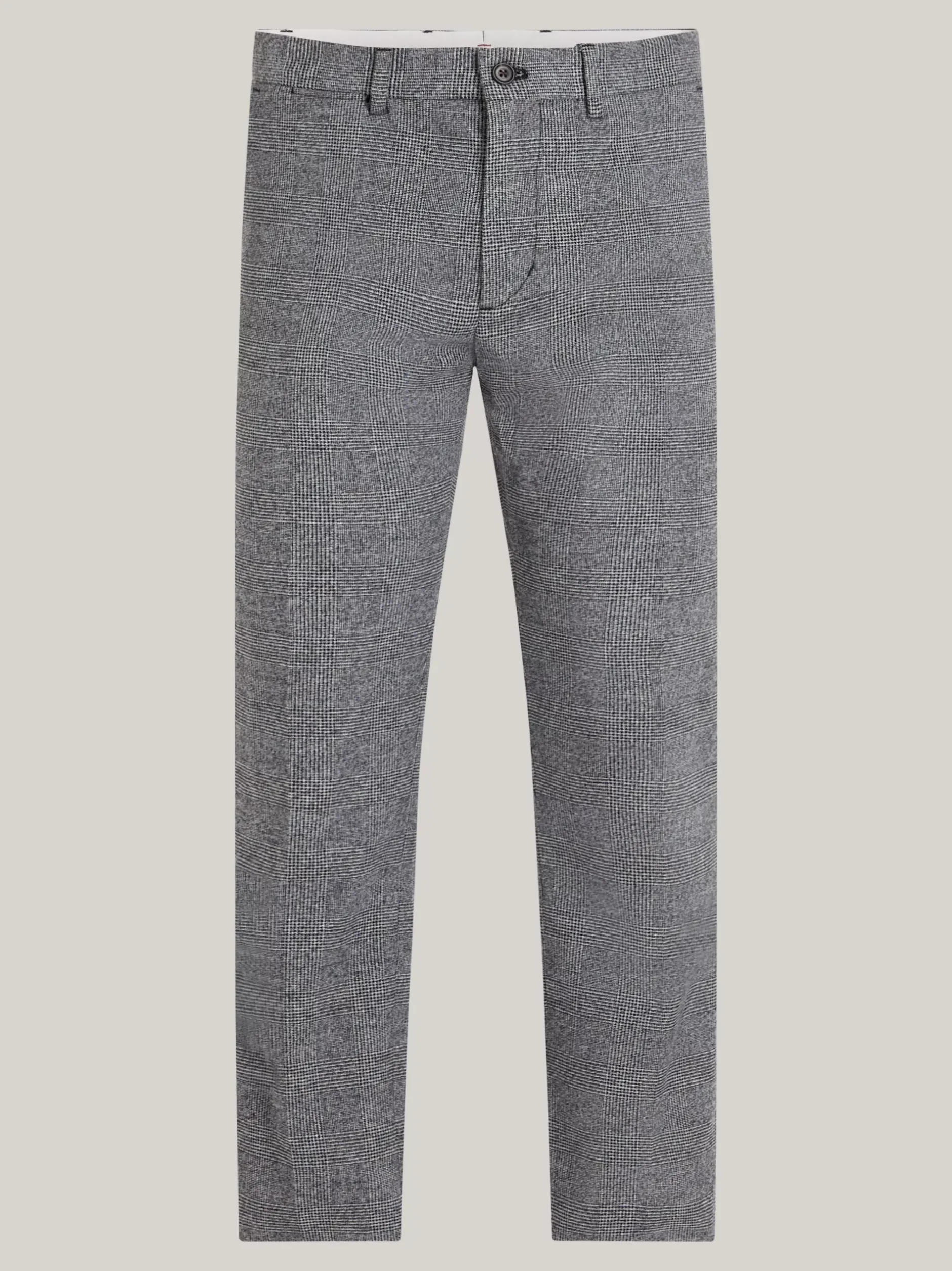 Spodnie*Tommy Hilfiger Spodnie O Regularnym Kroju TURBINE GREY