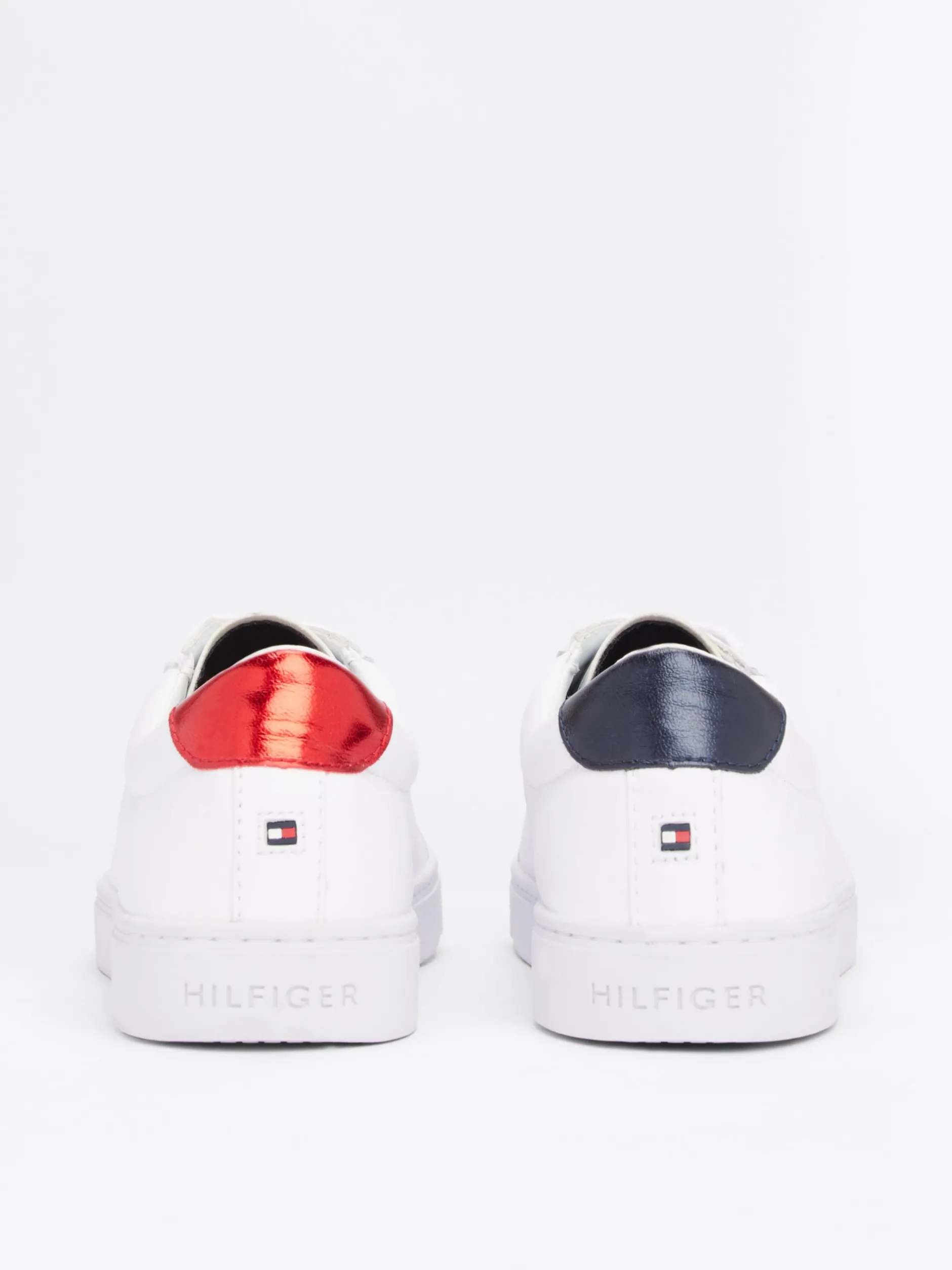 Sneakersy*Tommy Hilfiger Sportowe Buty Z Metalizowanym Elementem RWB
