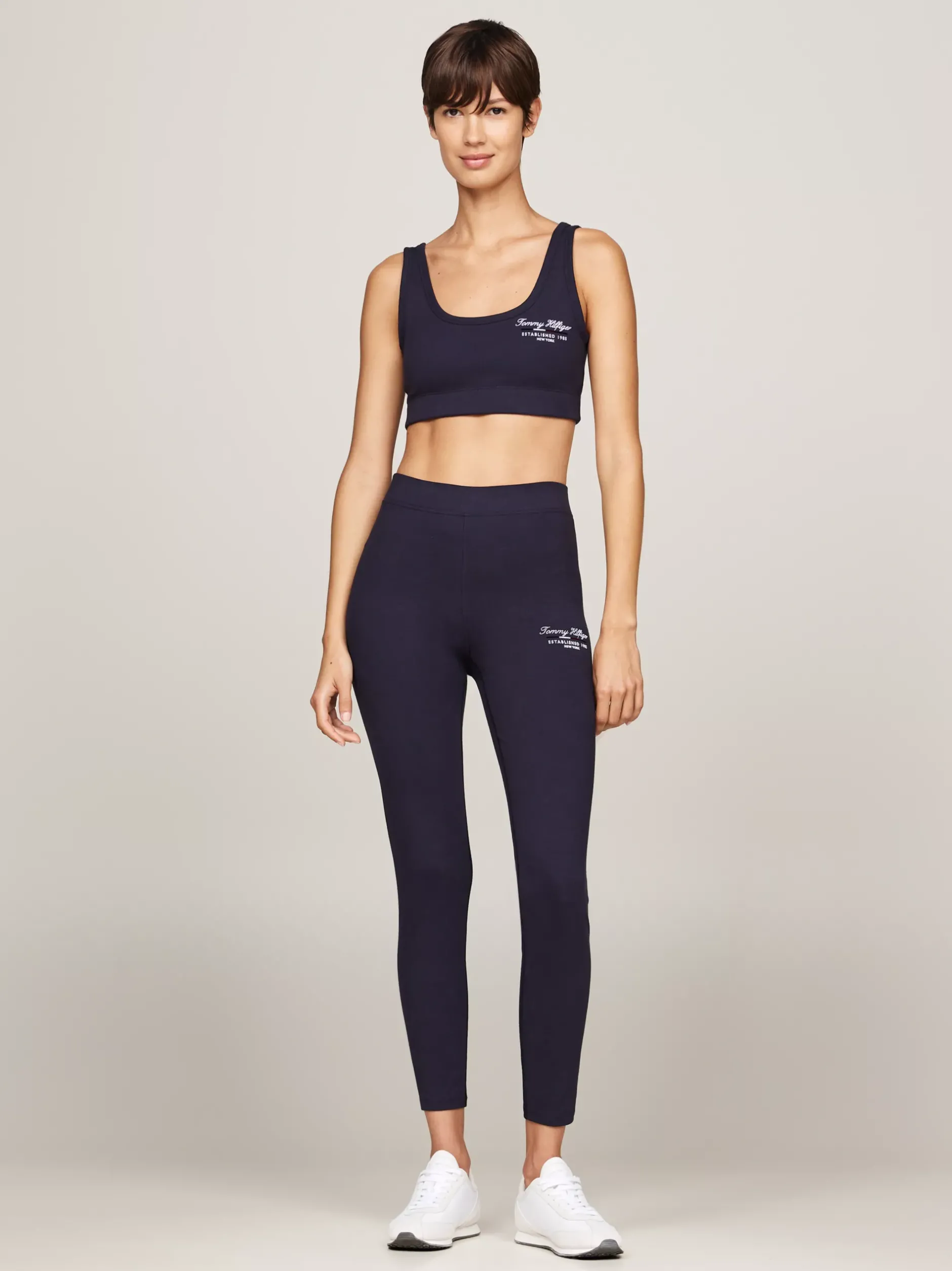 Biustonosze|Bielizna*Tommy Hilfiger Sportowy Biustonosz Z Lekkim Wsparciem DESERT SKY