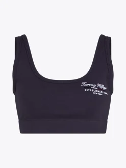 Biustonosze|Bielizna*Tommy Hilfiger Sportowy Biustonosz Z Lekkim Wsparciem DESERT SKY