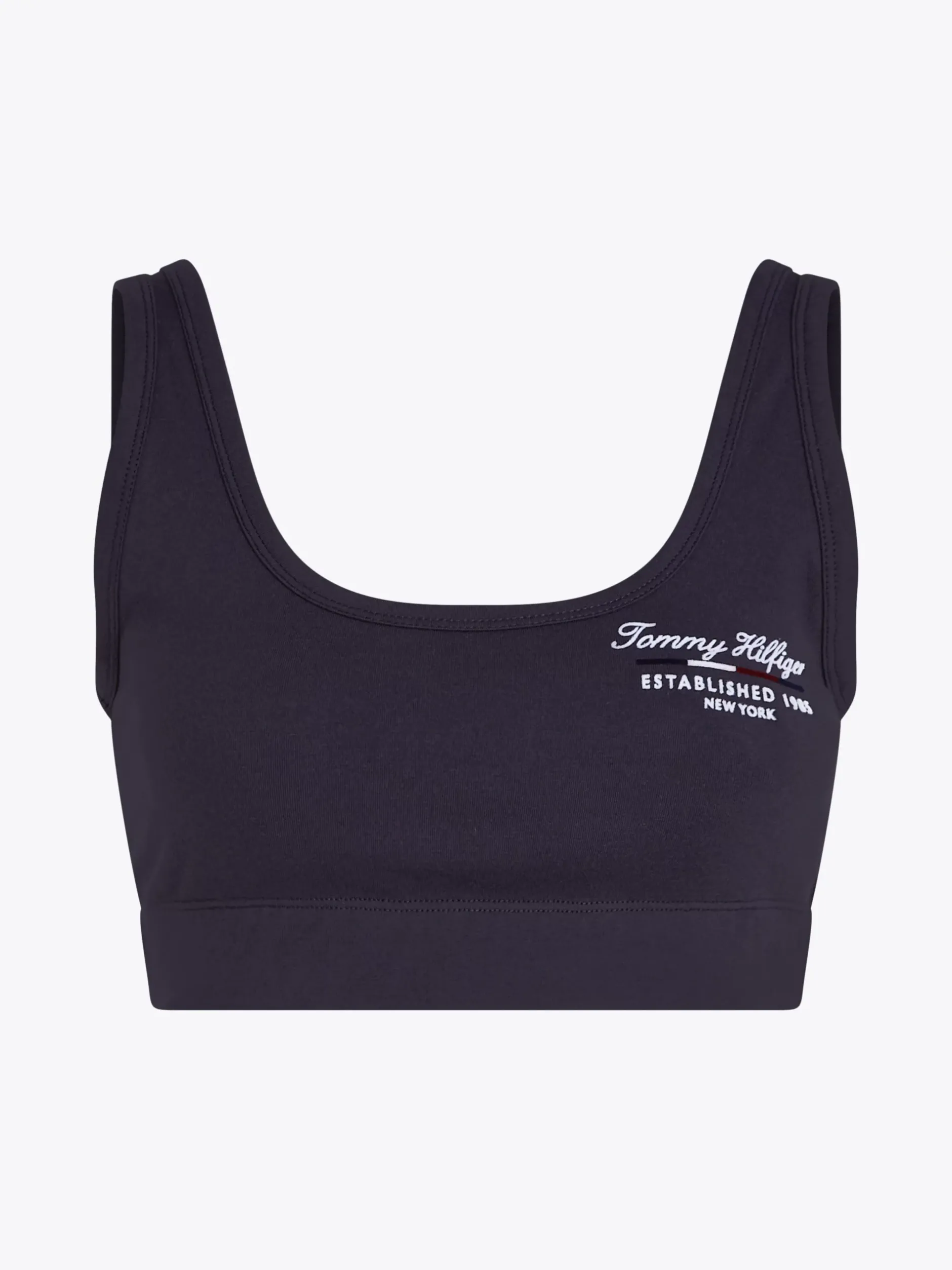 Biustonosze|Bielizna*Tommy Hilfiger Sportowy Biustonosz Z Lekkim Wsparciem DESERT SKY