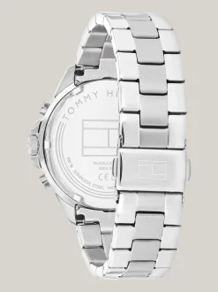 Zegarki*Tommy Hilfiger Stalowy Zegarek Z Bransoletą Z Ogniw SILVER