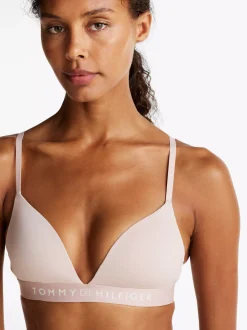 Biustonosze|Bielizna*Tommy Hilfiger Stanik Z Trójkątnymi Miseczkami BALANCED BEIGE