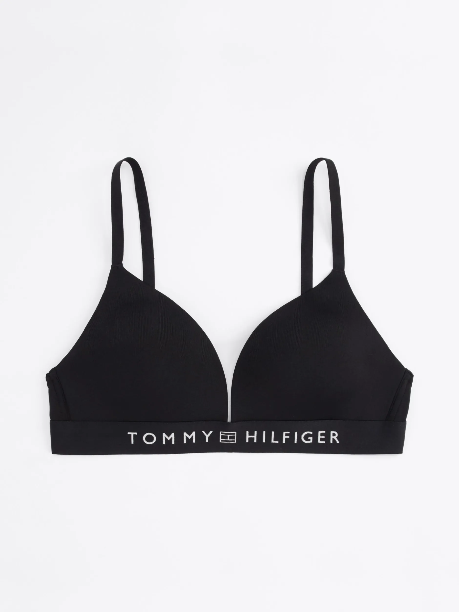 Biustonosze|Bielizna*Tommy Hilfiger Stanik Z Trójkątnymi Miseczkami BLACK
