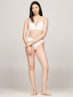 Biustonosze|Bielizna*Tommy Hilfiger Stanik Z Trójkątnymi Miseczkami IVORY