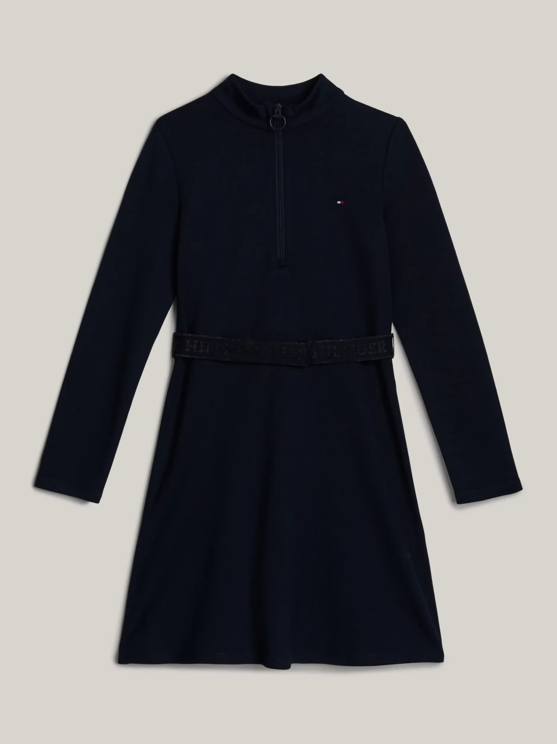 Sukienki*Tommy Hilfiger Sukienka Adaptive Z Długim Rękawem DESERT SKY
