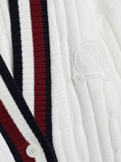 Sukienki*Tommy Hilfiger Sukienka Dzianinowa O Kroju Oversize ECRU