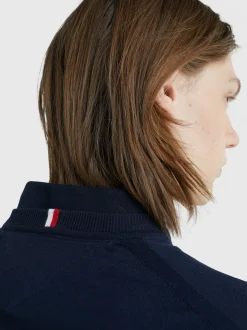 Swetry Z Okrągłym Dekoltem|Swetry*Tommy Hilfiger Sweter Z Bawełny 1985 Collection DESERT SKY