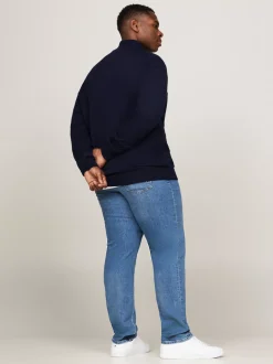 Kardigany|Swetry*Tommy Hilfiger Sweter Z Dodatkiem Kaszmiru Z Kolekcji Plus DESERT SKY