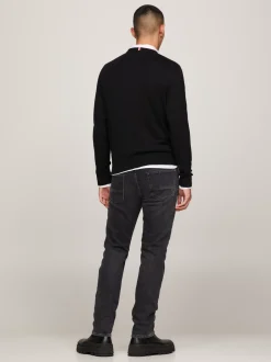 Swetry Z Okrągłym Dekoltem|Swetry*Tommy Hilfiger Sweter Z Kaszmirem BLACK