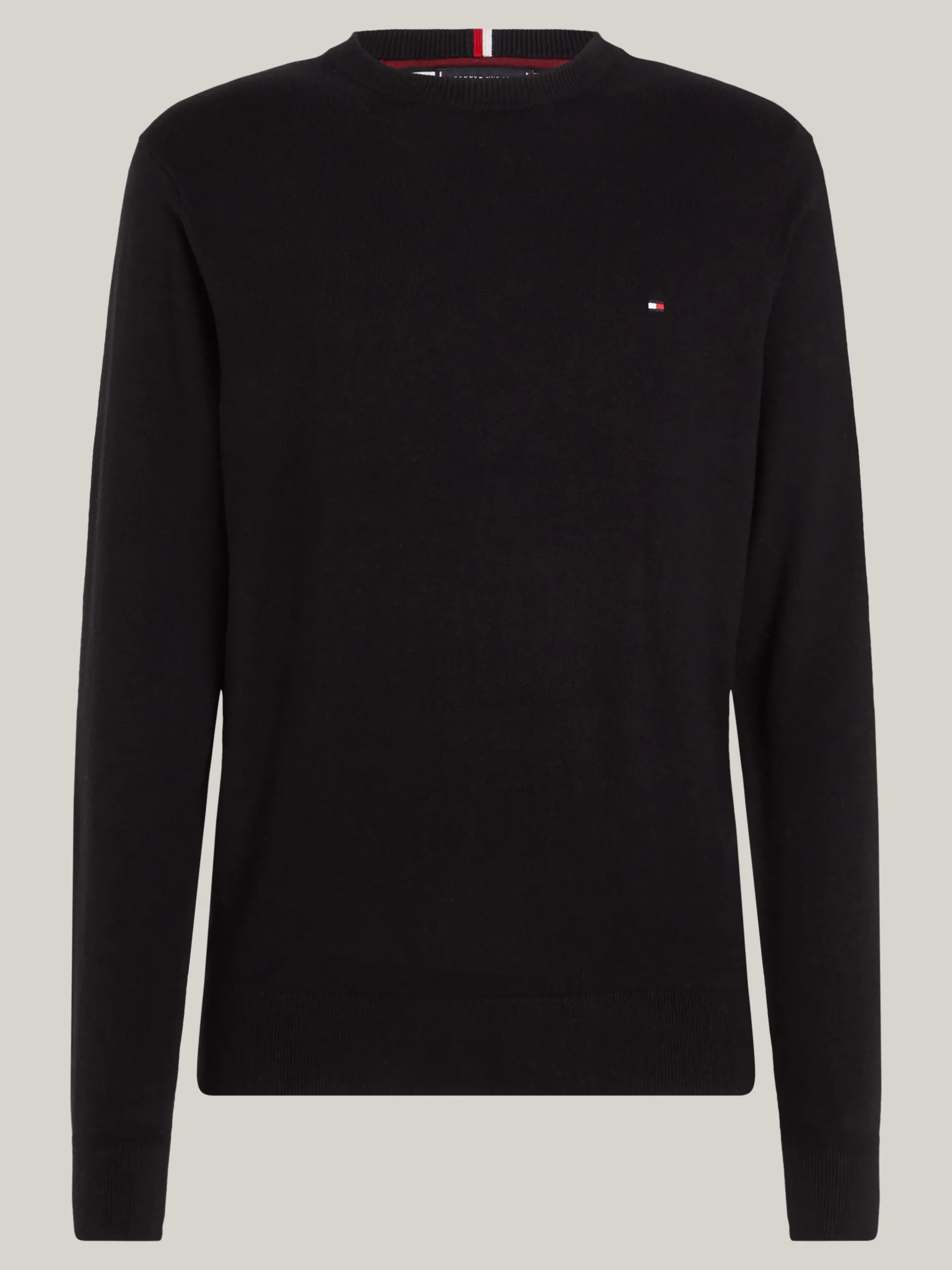 Swetry Z Okrągłym Dekoltem|Swetry*Tommy Hilfiger Sweter Z Kaszmirem BLACK