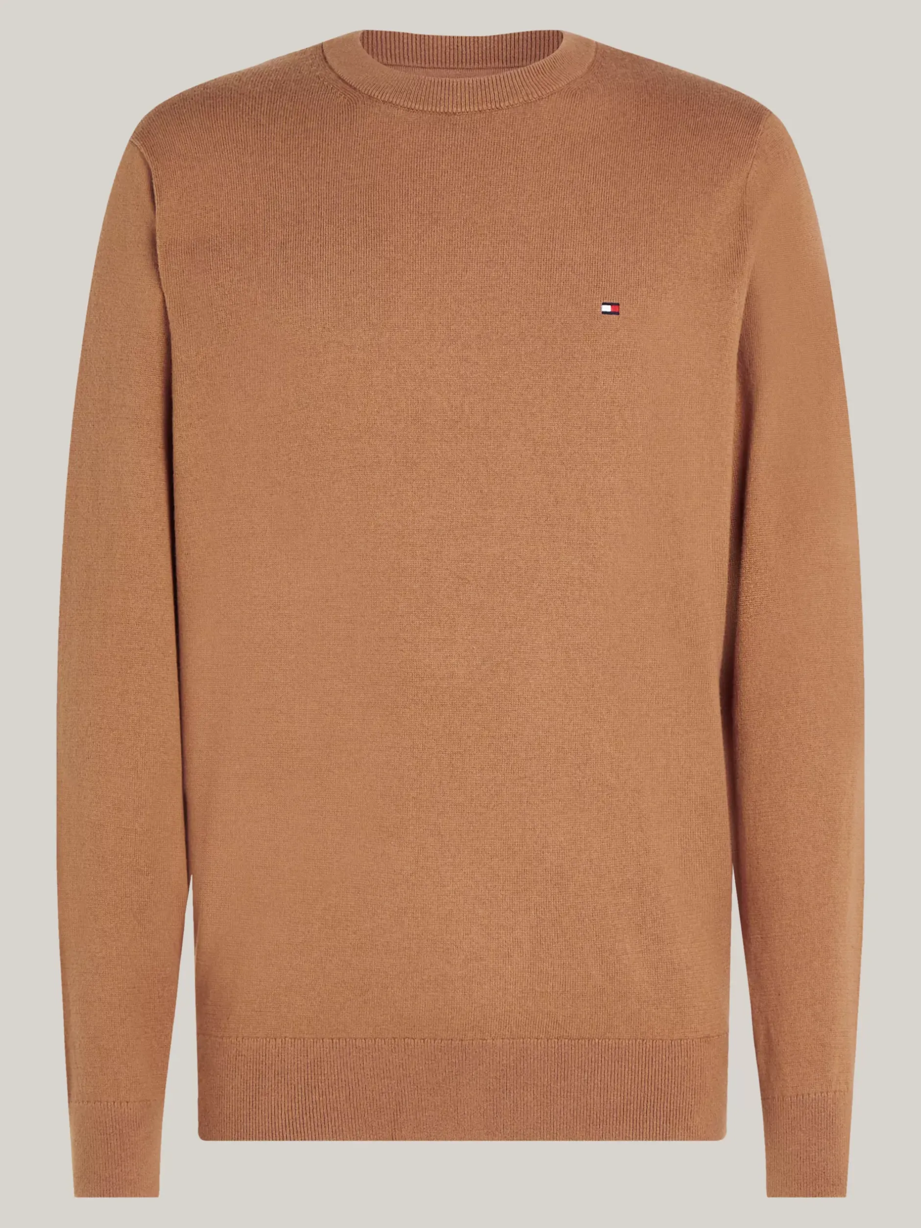 Swetry Z Okrągłym Dekoltem|Swetry*Tommy Hilfiger Sweter Z Kaszmirem SAFARI CANVAS