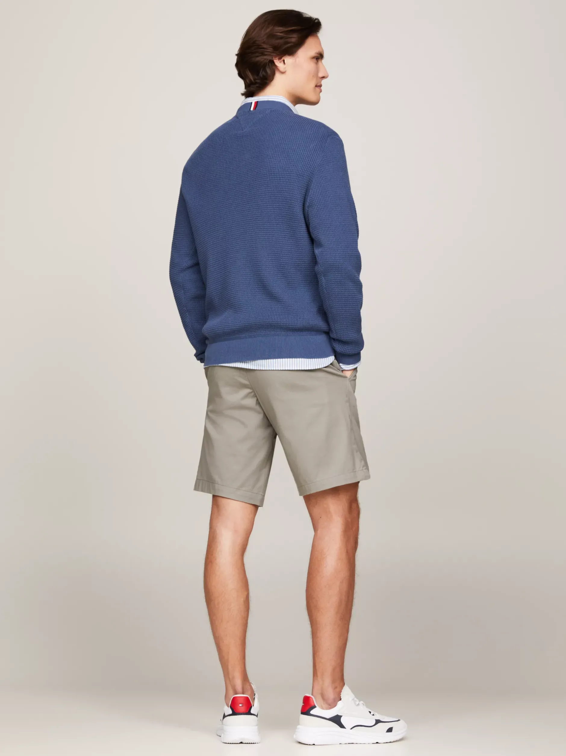Swetry Z Okrągłym Dekoltem|Swetry*Tommy Hilfiger Sweter Z Okrągłym Dekoltem AEGEAN SEA