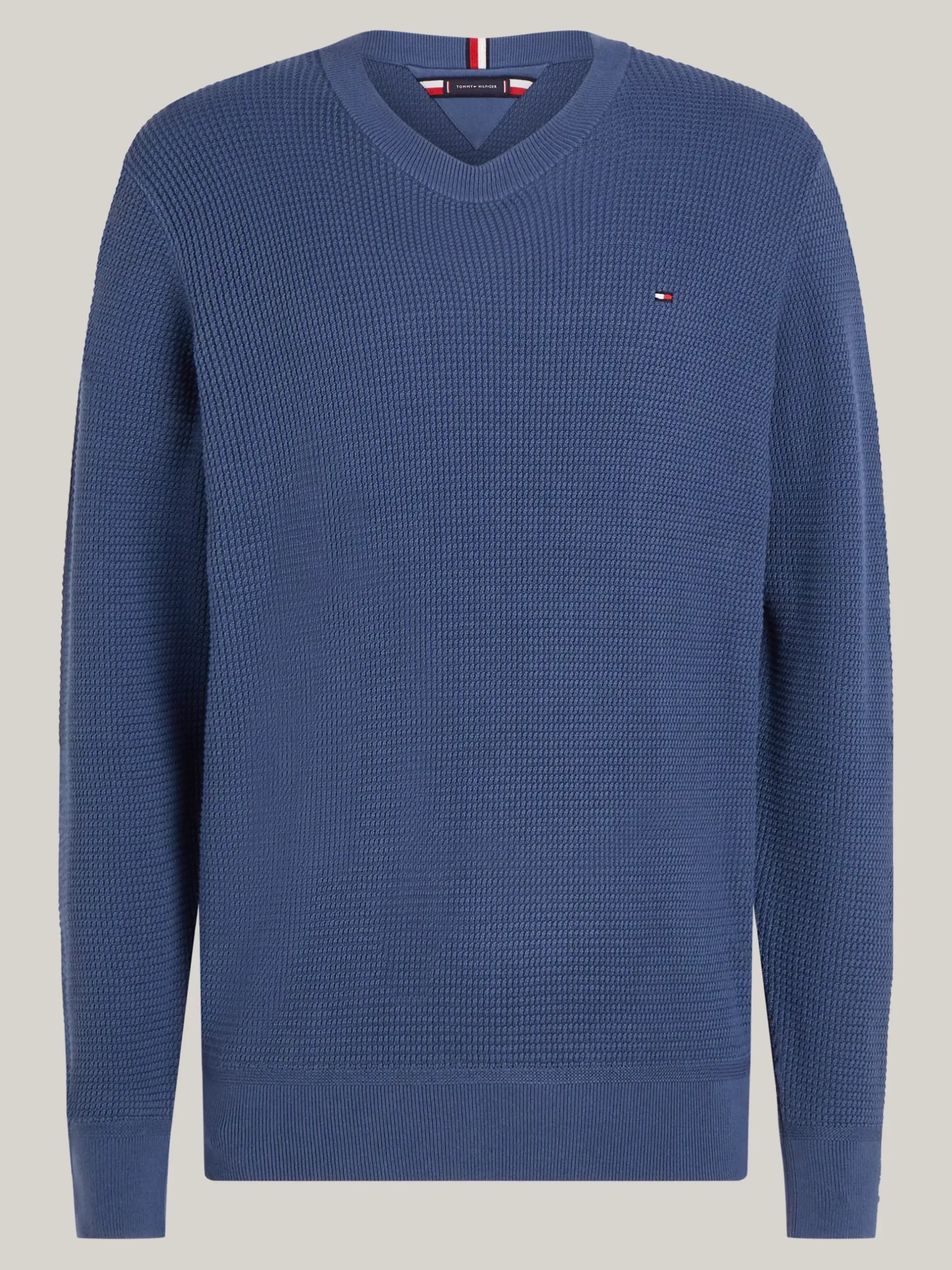 Swetry Z Okrągłym Dekoltem|Swetry*Tommy Hilfiger Sweter Z Okrągłym Dekoltem AEGEAN SEA