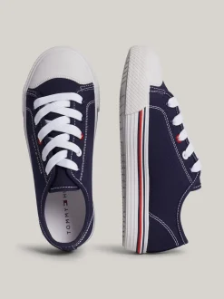Obuwie I Akcesoria|Obuwie I Akcesoria*Tommy Hilfiger Sygnowane Buty Sportowe Z Logo BLUE