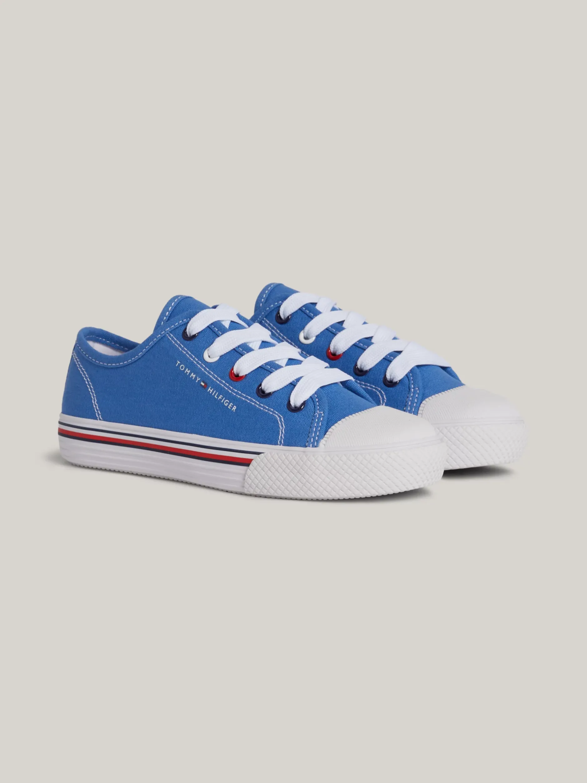 Obuwie I Akcesoria|Obuwie I Akcesoria*Tommy Hilfiger Sygnowane Buty Sportowe Z Logo SKYBLUE