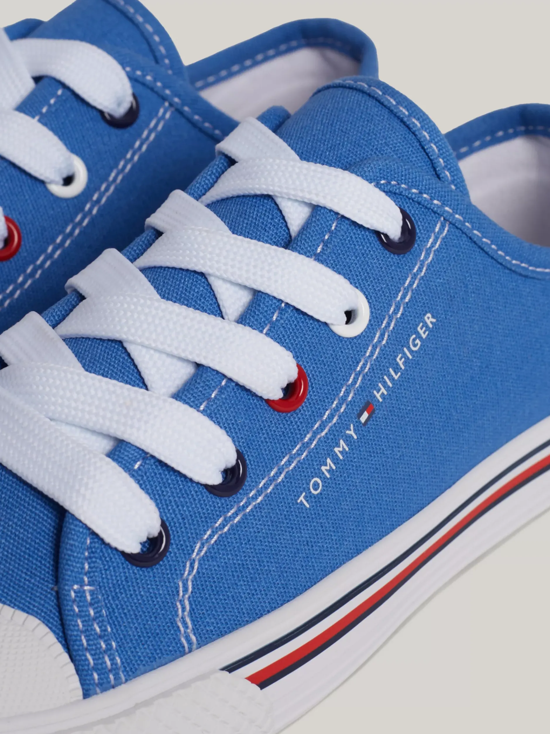 Obuwie I Akcesoria|Obuwie I Akcesoria*Tommy Hilfiger Sygnowane Buty Sportowe Z Logo SKYBLUE