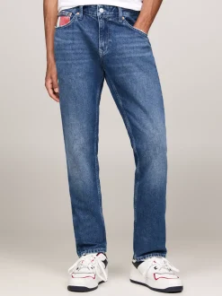 Jeansy*Tommy Hilfiger Sygnowane Jeansy Scanton O Wąskim Kroju DENIM MEDIUM
