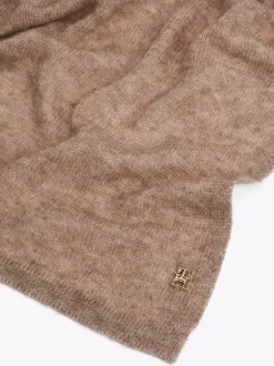 Szaliki|Szaliki*Tommy Hilfiger Szal Z Monogramem TH LEGACY BROWN MELANGE