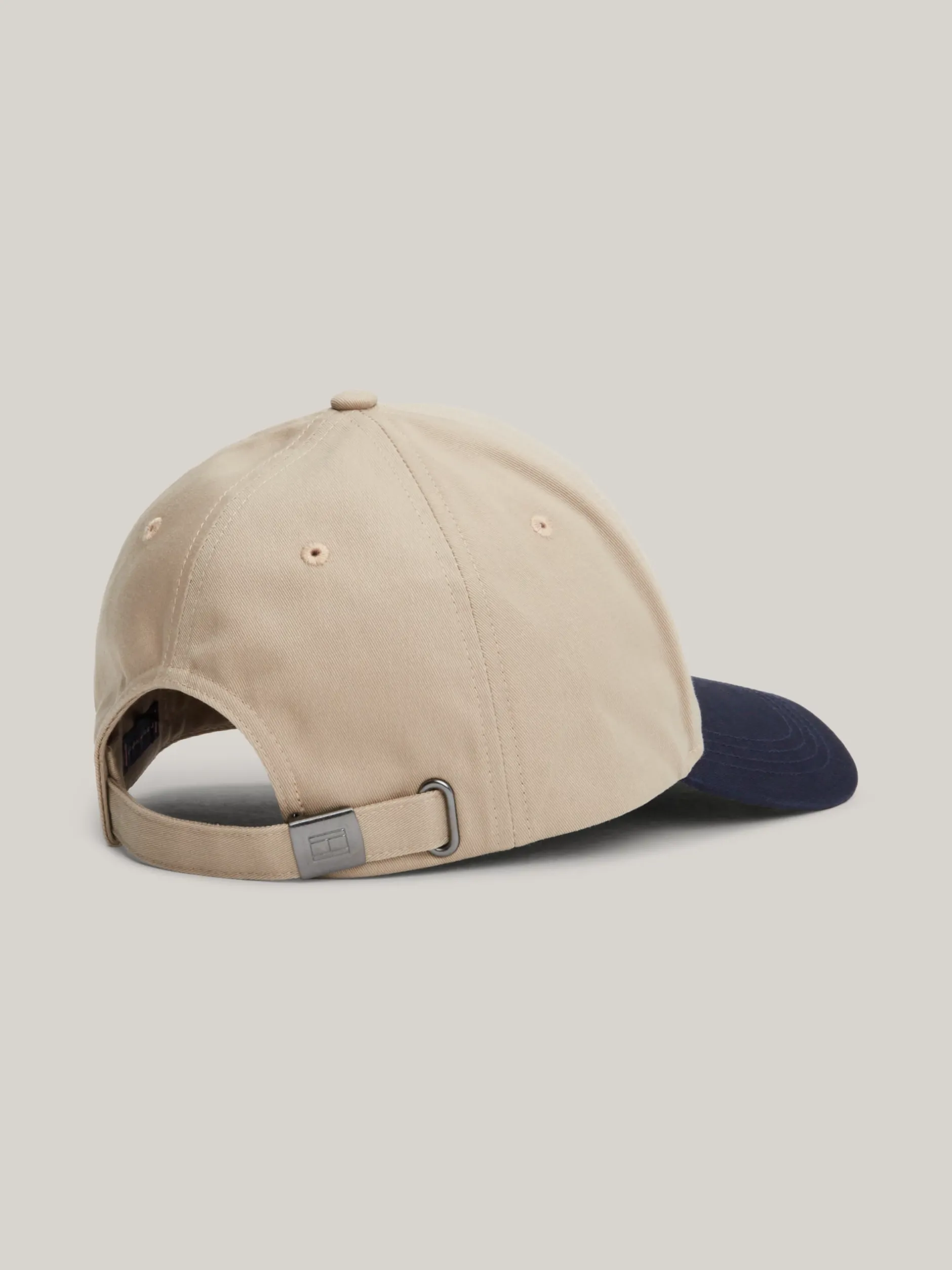 Czapki Z Daszkiem|Czapki I Szaliki*Tommy Hilfiger Sześciopanelowa Bejsbolówka Z Flagą Hilfiger BEIGE / SPACE BLUE