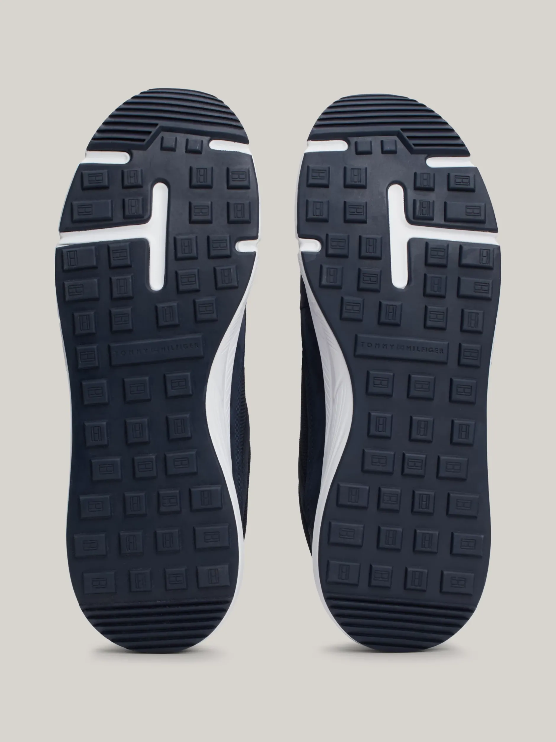 Sneakersy*Tommy Hilfiger Sznurowane Buty Hybrydowe Ze Skóry DESERT SKY