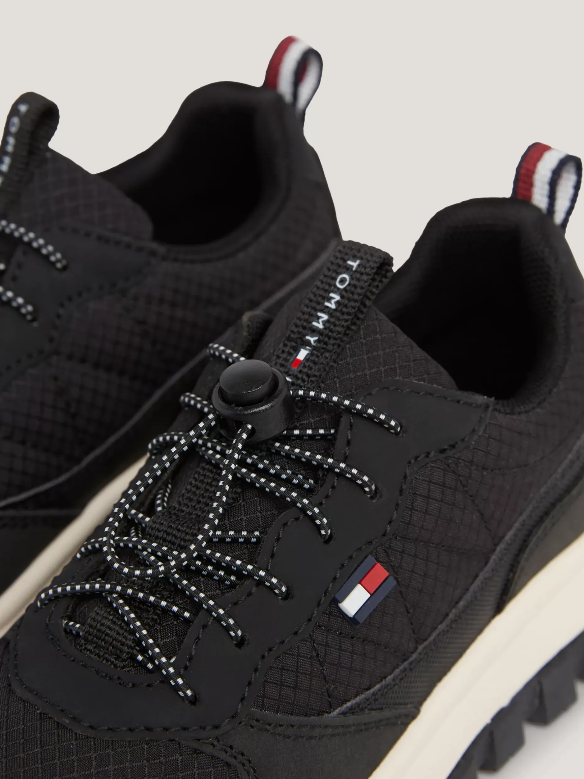 Obuwie I Akcesoria*Tommy Hilfiger Sznurowane Buty Sportowe Na Grubej Podeszwie BLACK