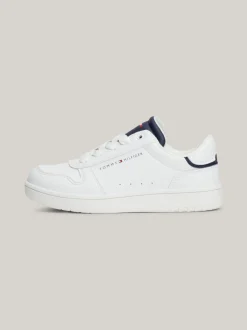 Obuwie I Akcesoria|Obuwie I Akcesoria*Tommy Hilfiger Sznurowane Buty Sportowe Z Logo WHITE/BLUE