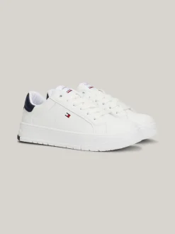 Obuwie I Akcesoria|Obuwie I Akcesoria*Tommy Hilfiger Sznurowane Buty Sportowe Na Grubej Podeszwie WHITE/BLUE