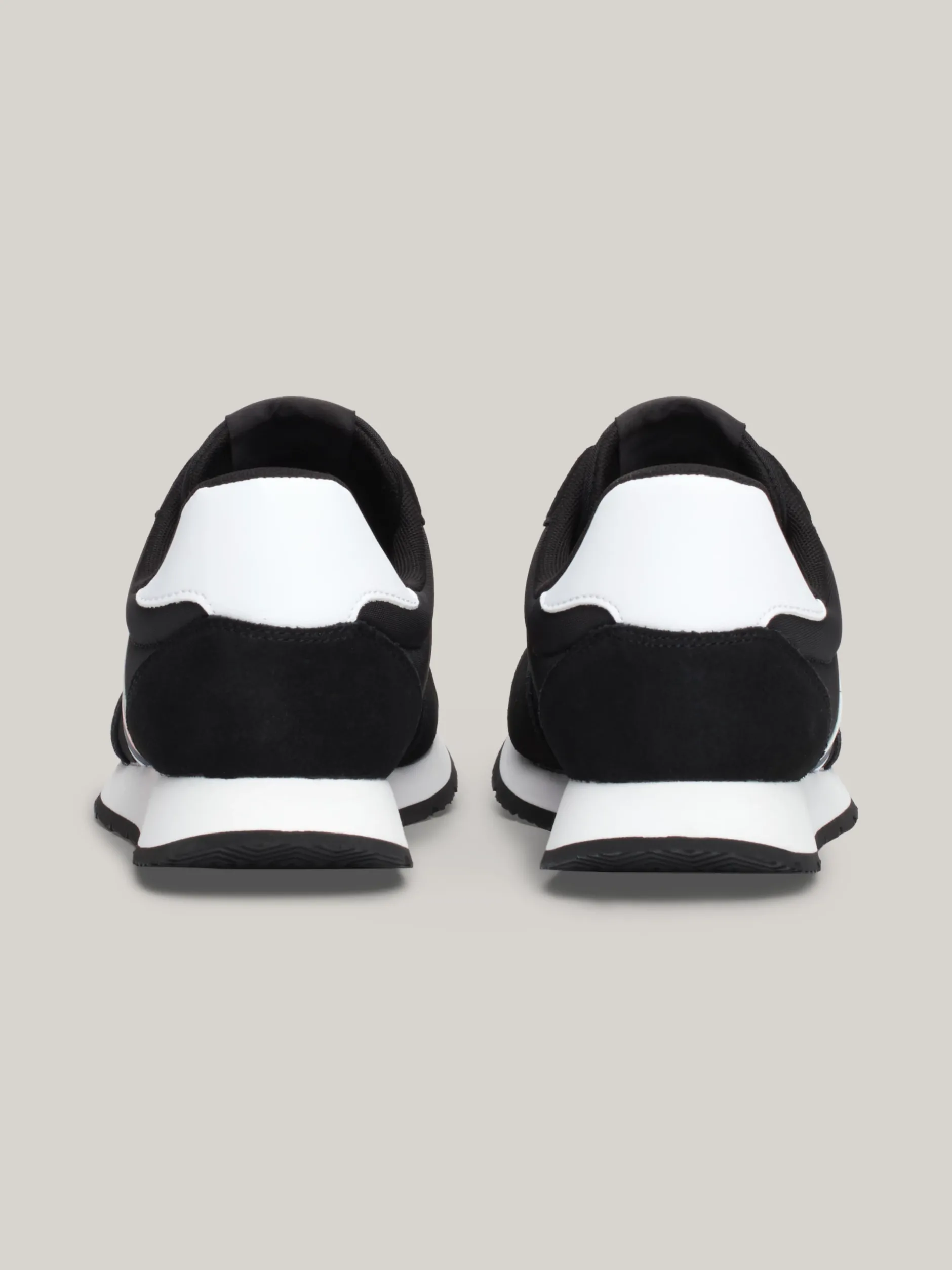 Sneakersy*Tommy Hilfiger Sznurowane Buty Sportowe Do Biegania Z Logo BLACK